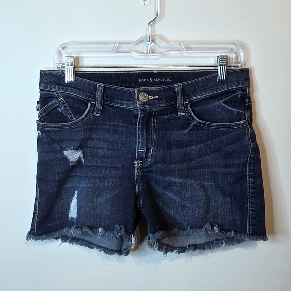 Rock & Republic Hula Jean Shorts Size 8